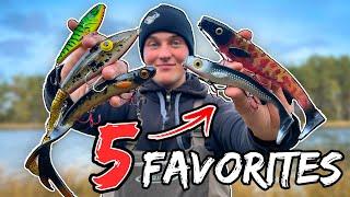 TOP 5 BAITS FOR SPRING PIKE (Insane Fishing) | Team Galant