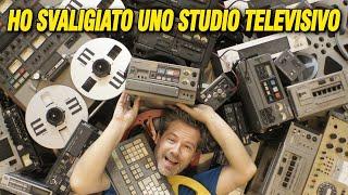 Ho svaligiato uno studio televisivo degli anni '90 - Dumpster Diving Feat. @Luk74Channel