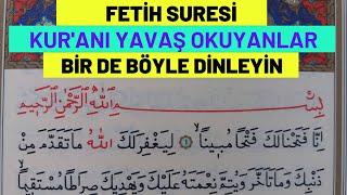 FETİH SURESİ  KELİME KELİME OKUNDU  Sayfa:510 CÜZ: 26