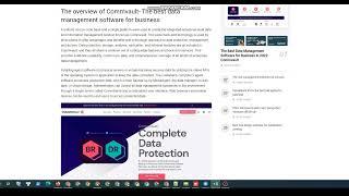 The Best Data Management Software for Business in 2022 || Commvault