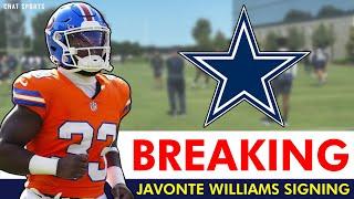 JUST IN : Javonte Williams Signing With Dallas Cowboys In 2025 NFL Free Agency | Cowboys News