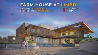 A #walkthrough of #upcoming #project | Farm House at Limbdi | Designed by #prashantparmar #architect