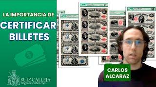 ¿Por qué certificar los billetes?  | Carlos Alcaraz responde