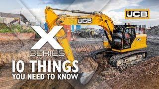 JCB X Series Tracked Excavator – 10 Things that you need to know