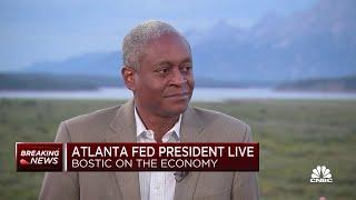 Atlanta Fed President Raphael Bostic: We are seeing positive signs against inflation