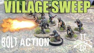 Tabletop CP: Bolt Action Battle Report- Village Sweep