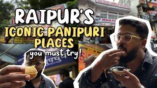 Raipurs Iconic & Famous Pani Puri Places Revealed 