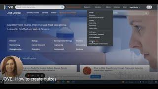 Creating Quizzes in JoVE (Journal of Visualized Experiments)
