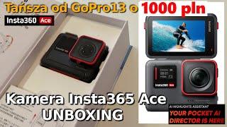 Kamera Insta360 Ace unboxing. Niesamowita promocja w czasie premiery GoPro 13 black. Czy warto?