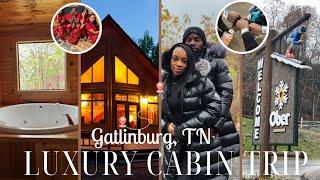 VLOG | FAMILY VACATION IN THE MOUNTAINS! Luxury Cabin, Ski Resort + more!