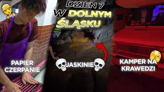 Vlog #73  "Epicki Dzień 7 na Dolnym Śląsku: Papier Czerpanie, Jaskinie i Kampery na Krawędzi!"
