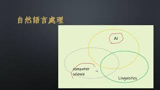 AI人工智慧 自然語言處理 Natural language Processing簡介