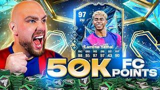 TOTS 97 YAMAL! 50K FC Points DECIDES MY TEAM!