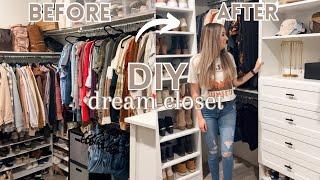 *EXTREME* DIY CLOSET MAKEOVER | OUR DREAM CLOSET REVEAL & TOUR