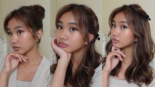 6 EASY school girl hairstyles 