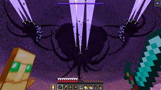 I Killed the Wither Storm in Survival Minecraft 2024!