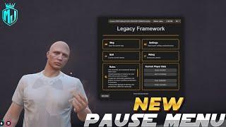 LEGACY INSPIRED PAUSEMENU *FREE* | FiveM Roleplay Scripts | FiveM Tutorial 2024 | MJ DEVELOPMENT