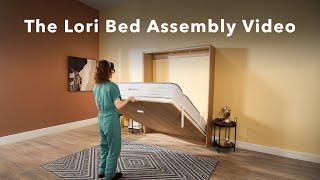 How to Assemble The Lori Bed | Murphy Bed | Wall Bed