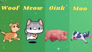 Farm Animal Sounds Song | Moo  Oink!  Animal Sounds Song | Kids TV