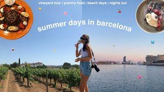 a few summer days in my life | study abroad in barcelona