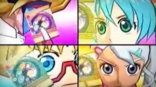 Bakugan Masquerade vs Runo & Julie & Marucho