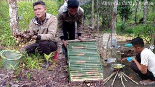 Panen Jengkol diHutan, Masak Tumis Kembang Kunyit, Buat Alas Cuci dari Bambu, CHR-19