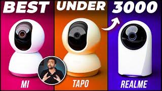 3 Best Security Camera for Home in India (2023)  MI 360 vs TP-Link Tapo vs Realme 360  In Hindi