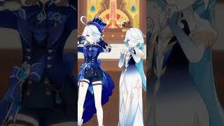 【MMD】Genshin Impact Furina & Focalors - Vanitosa dance challenge