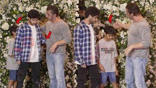 Sohail Khan, Arbaaz Khan with their Kids Nirvaan Khan, Yohan Khan, Arhaan Khan