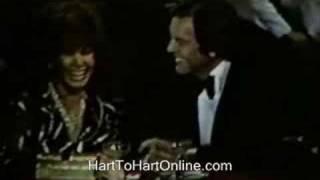 Fun on the set of "Hart to Hart"