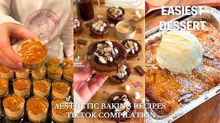 aesthetic baking tiktok compilation ⭐️ | recipe video compilation