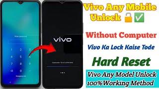 How to Unlock Vivo Mobile || Vivo Ka Lock Kaise Tode|Vivo Phone Unlock