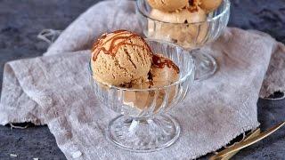 Helado de dulce de leche | RECETA DE HELADO CASERO SIN HELADERA | Delicious Martha