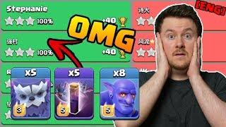 BEST Yeti Smash Army | Yeti + Bat Spell | Clash of Clans | iTzu [ENG]