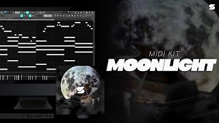 [+50] Emotional Melodic Midi Kit - MOONLIGHT [POLO G, NBA YOUNGBOY, JUICE WRLD] Piano MIDI Pack