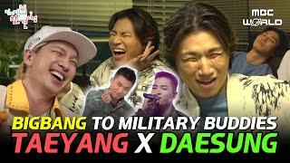 [C.C.] Friendship of BIGBANG TAEYANG & DAESUNG continued in military #BIGBANG #TAEYANG #DAESUNG