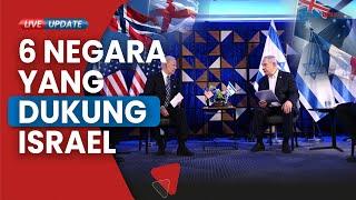 Update! Sebelumnya hanya 4, Inilah Daftar 6 Negara yang Mendukung Israel dalam Konflik Melawan Hamas