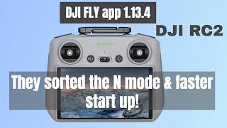 New update DJI RC2 & DJI Fly app 1.13.4 #shaunthedrone