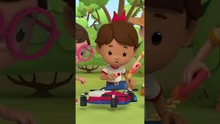 FLYING DRONE ATTACK! ️ | Leo the Wildlife Ranger | #shorts #education #kids