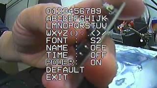 Foxeer Arrow V3 - how to turn off FPV OSD.