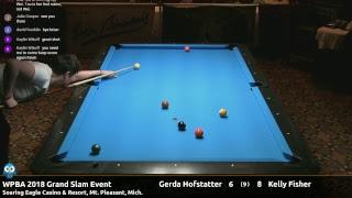 Gerda Hofstatter vs Kelly Fisher - WPBA 2018 Grand Slam Event - LIVE Coverage!