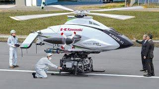 Japan Testing its Most Powerful Cargo Helicopter Drone Ever Made