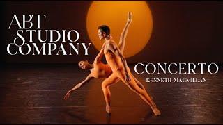 ABT Studio Company | CONCERTO pas de deux by Kenneth MacMillan ️