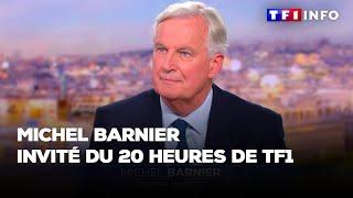 Le nouveau Premier ministre, Michel Barnier, invité du 20 heures de TF1