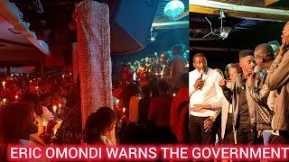 FRED OMONDI CANDLE LIGHTING GETS EMOTIONAL AS ERIC OMONDI,FATHER TRIBUTE