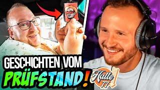 LUSTIGES vom Prüfstand in der Halle77! | Scherzovic Stream Highlights