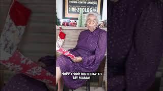  90 YEARS ‼️ WISH MY MOM A HAPPY 90TH BIRTHDAY