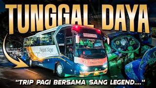 SUKABUMI-GROGOL: Perjalanan Pagi Diiringi Hujan Bersama Bus Legend, Tunggal Daya!