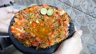 RESEP SAMBEL PECAK MUDAH DAN ENAK