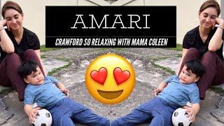 Amari Crawford relax Thursday w/ Mama Coleen Garcia Crawford | Billy Crawford | updates